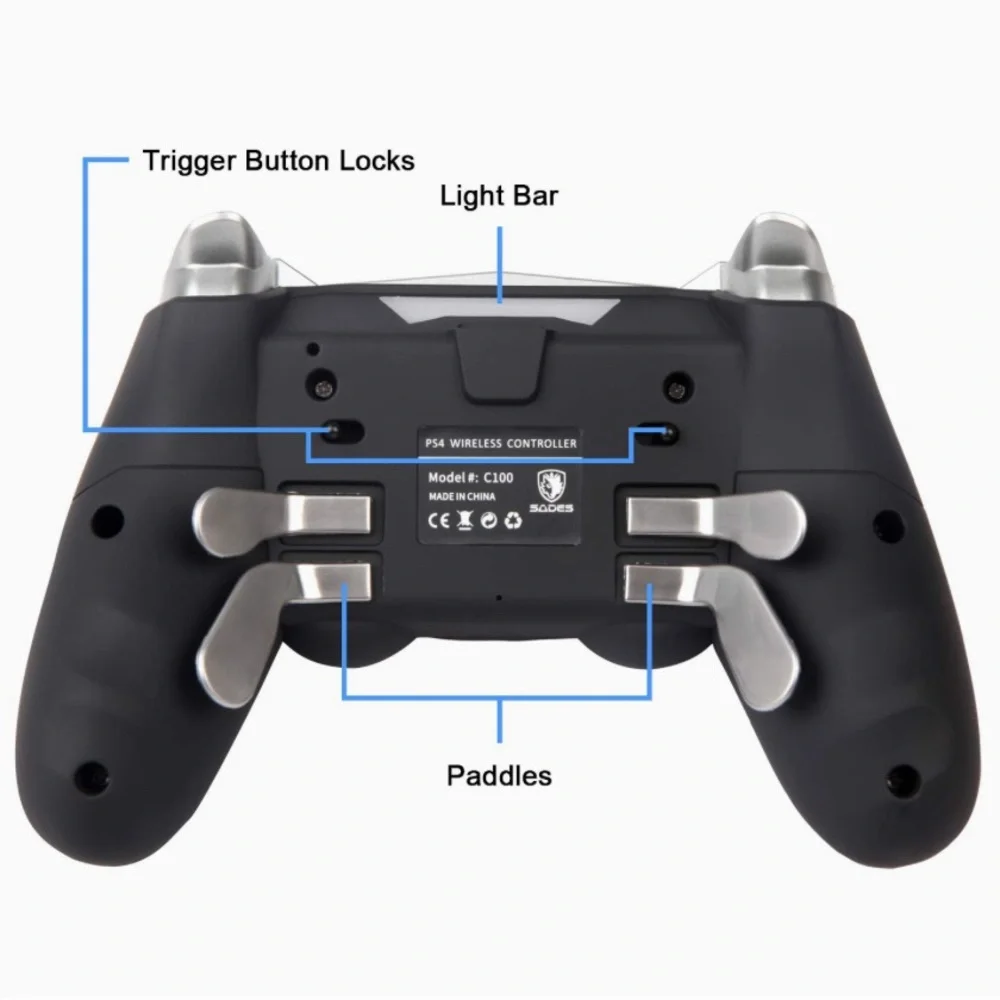 SADES PS4 Elite Wireless Controller